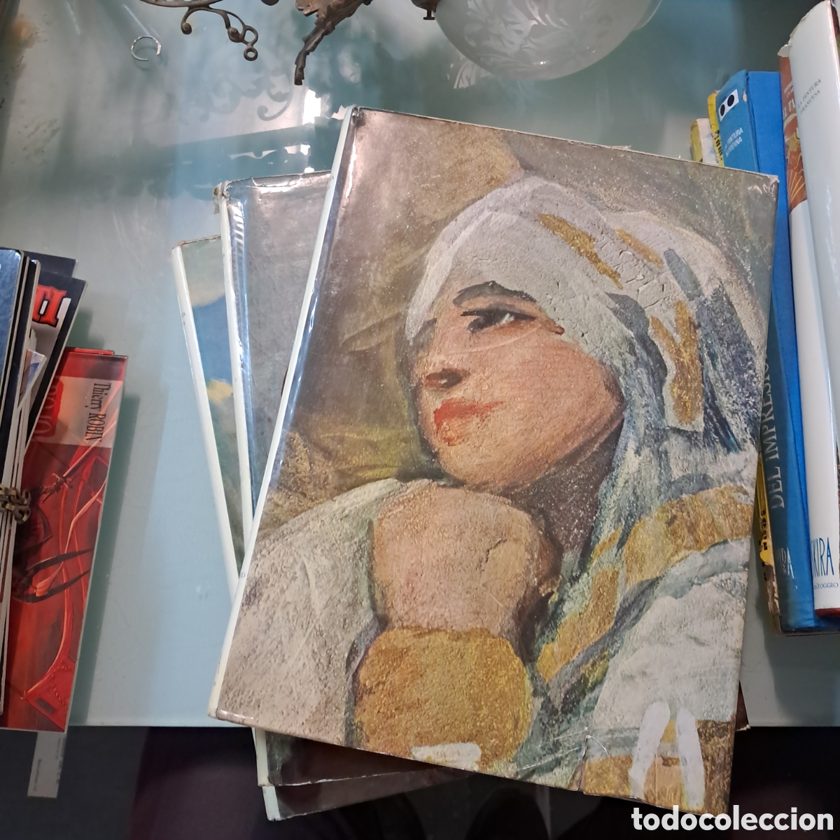 Libros: La pintura espa&ntilde;ola, Jacques Lassaigne, 3 vol, Skira, Carroggio