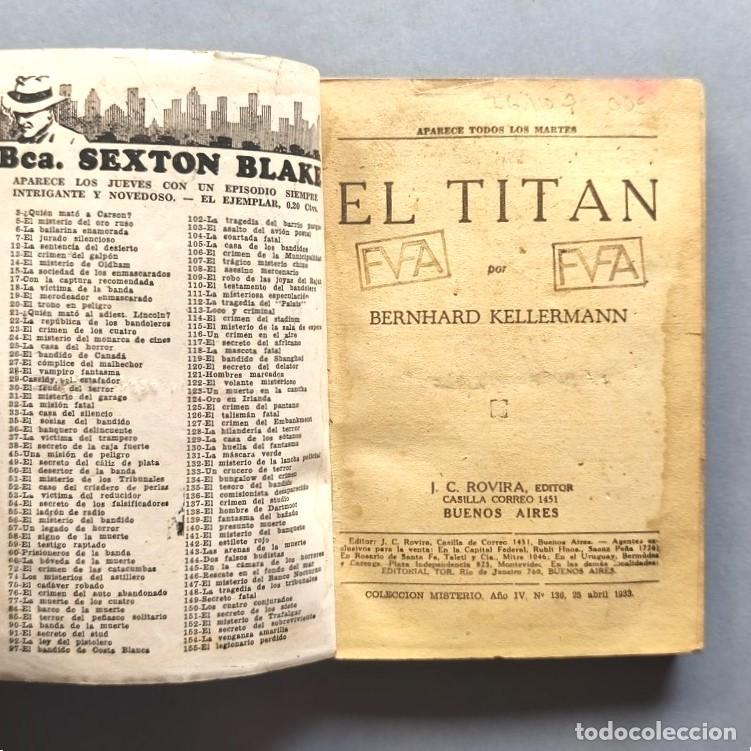 Libros: El Tit&aacute;n. - Kellermann, Bernhard. - Foto 2