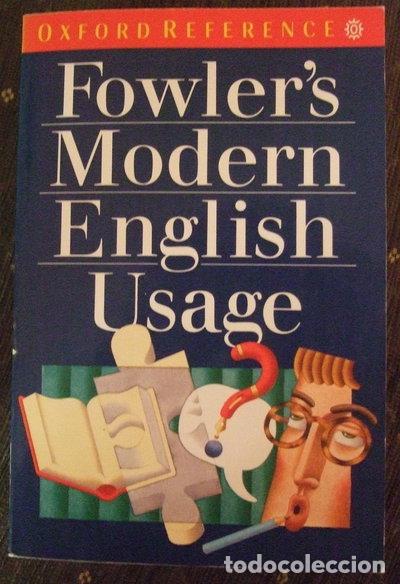 Libri di seconda mano: Fowler's Modern English Usage- 9780192813893