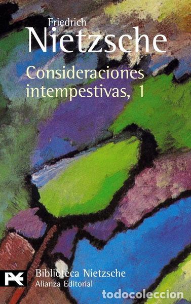 Libros: Consideraciones intempestivas, 1- 9788420637112