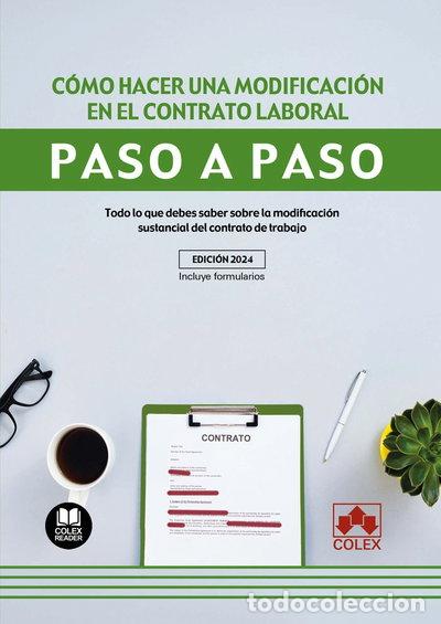 Libros: C&oacute;mo hacer una modificaci&oacute;n en el contrato laboral- 9788411944755