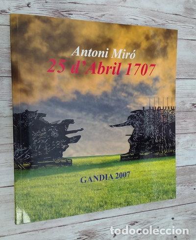 books: Antoni Mir&oacute;: 25 d'abril 1707- 9788495614841