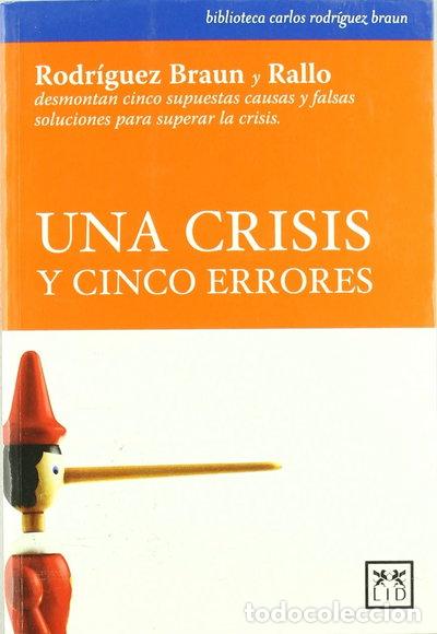 Libros: Una crisis y cinco errores- 9788483561348 - Foto 1