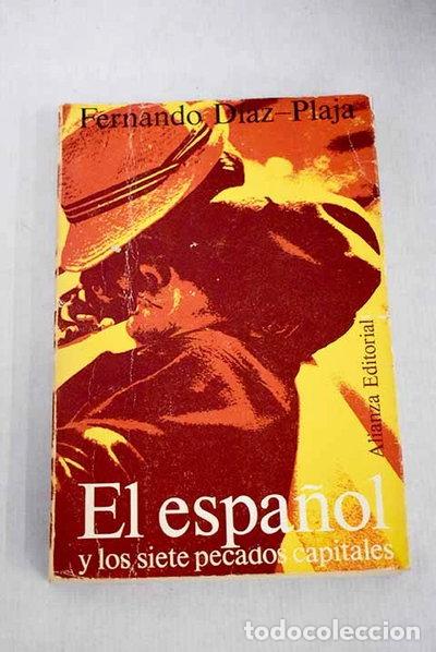 Libros: El espa&ntilde;ol y los siete pecados capitales- 9788420690018