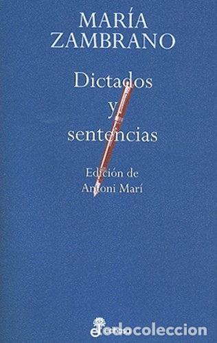 Libri di seconda mano: Dictados y sentencias- 9788435091435