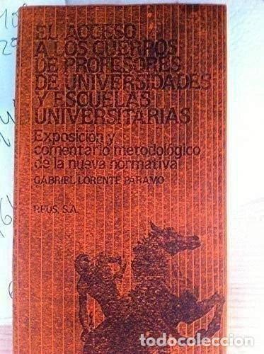 Libros: Acceso a los Cuerpos de Profesores de Universidades y Escuelas Universitarias- 9788429012989