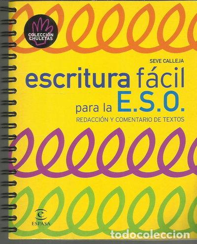 Libros: Escritura f&aacute;cil para la ESO- 9788467001495