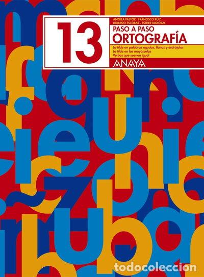 Libros: Ortograf&iacute;a 13- 9788466717816