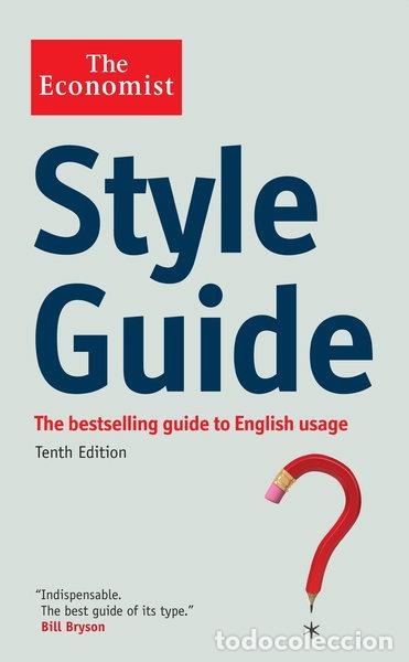 Libros: The Economist Style Guide- 9781846686061