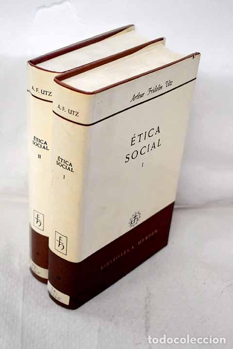 books: &Eacute;tica social: Utz, Arthur Fridolin.- Utz, Arthur Fridolin