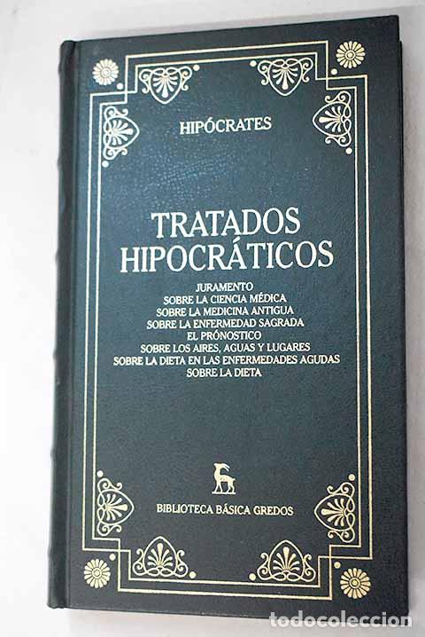 Livros em segunda m&atilde;o: Tratados hipocr&aacute;ticos.- Hip&oacute;crates