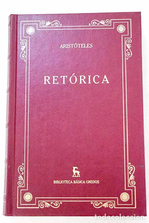 Libros: Ret&oacute;rica: Arist&oacute;teles.- Arist&oacute;teles - Foto 1