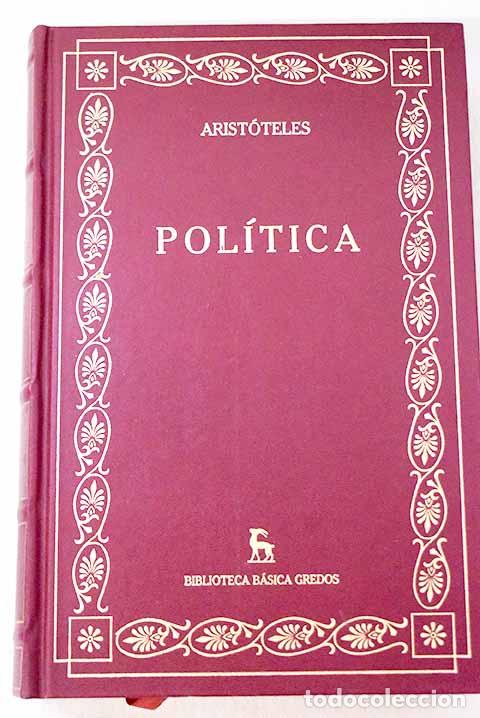 Libros: Pol&iacute;tica: Arist&oacute;teles.- Arist&oacute;teles - Foto 1