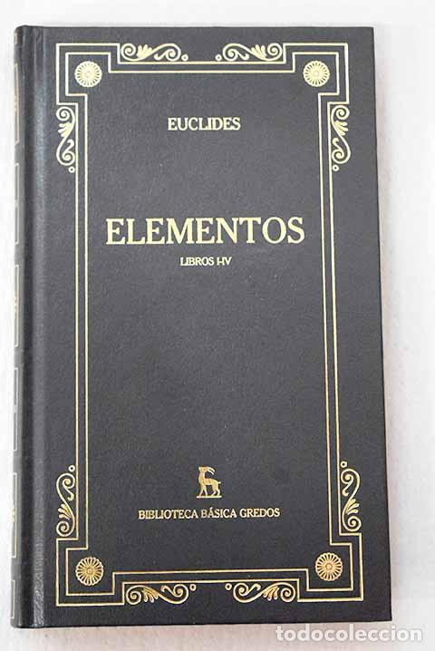 B&uuml;cher: Elementos. Libros I-IV.- Euclides