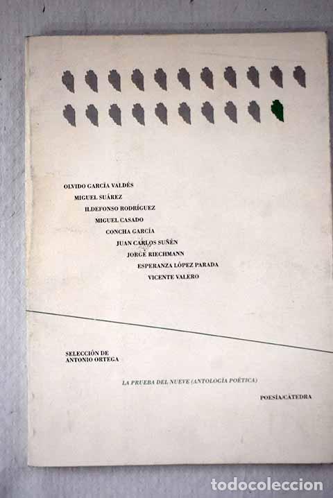 Livres: La prueba del nueve: (antolog&iacute;a po&eacute;tica)