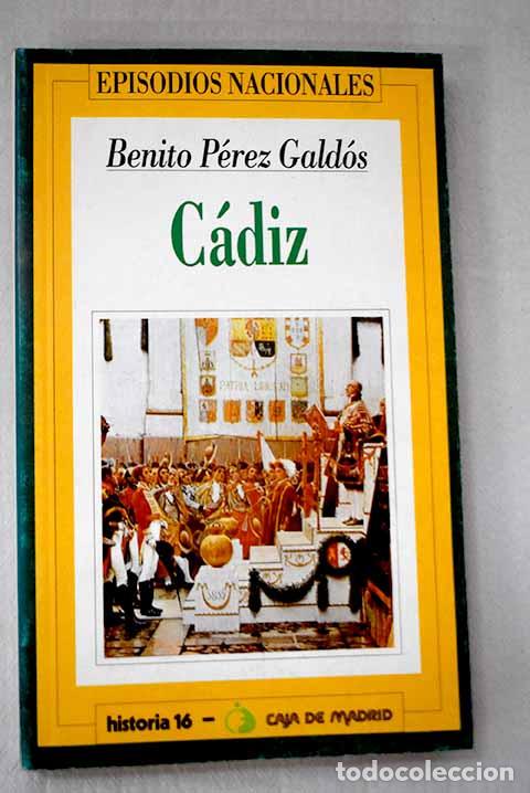 Libros: C&aacute;diz: P&eacute;rez Gald&oacute;s, Benito.- P&eacute;rez Gald&oacute;s, Benito - Foto 1