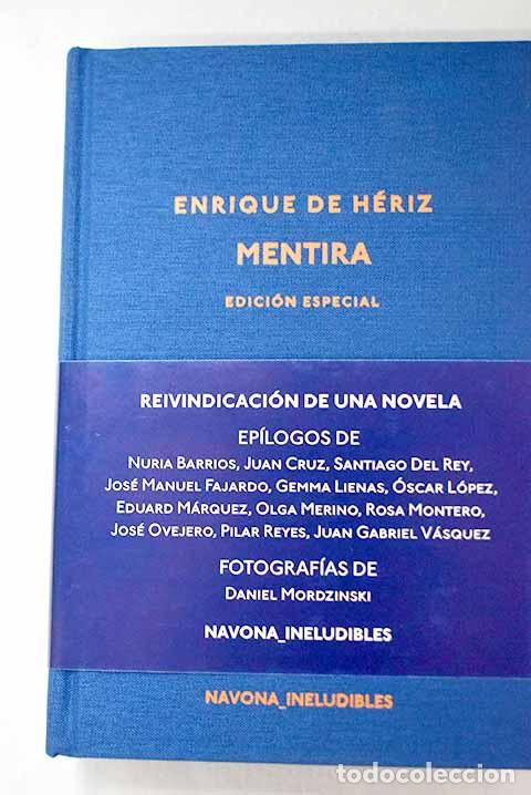 Libros: Mentira: H&eacute;riz, Enrique de.- H&eacute;riz, Enrique de