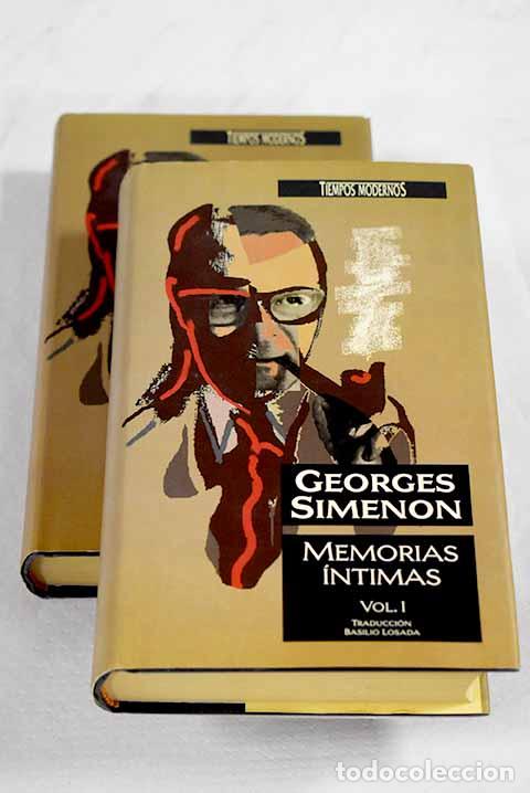 Libros: Memorias &iacute;ntimas: Simenon, Georges.- Simenon, Georges - Foto 1
