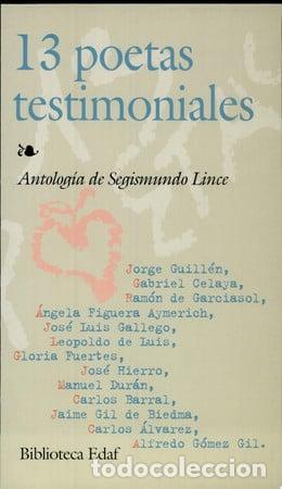 Libri di seconda mano: 13 poetas testimoniales - Segismundo Lince