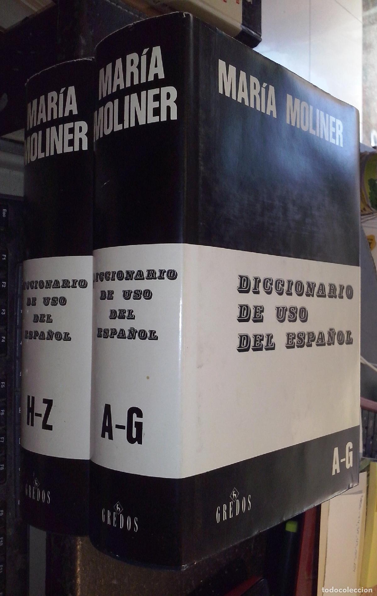 Libri di seconda mano: Diccionario de uso del espa&ntilde;ol. Tomo I: A-G. Tomo II: H-Z. 2 tomos - MOLINER, Mar&iacute;a: