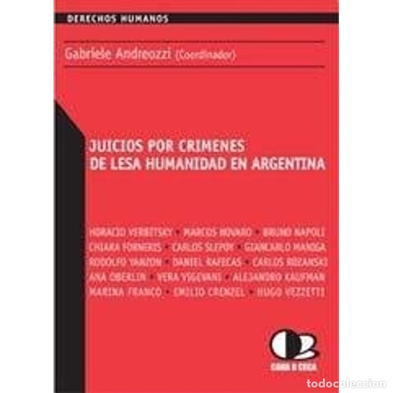books: Juicios por crimenes de lesa humanidad en Argentina - Gabriele Andreozzi
