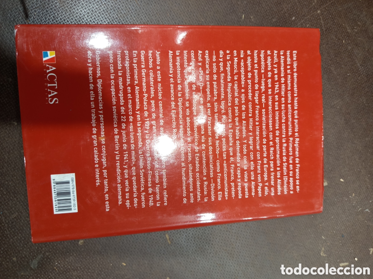 Libros: Franco contra Stalin Bartosk Kaczorowski , editorial actas - Foto 2