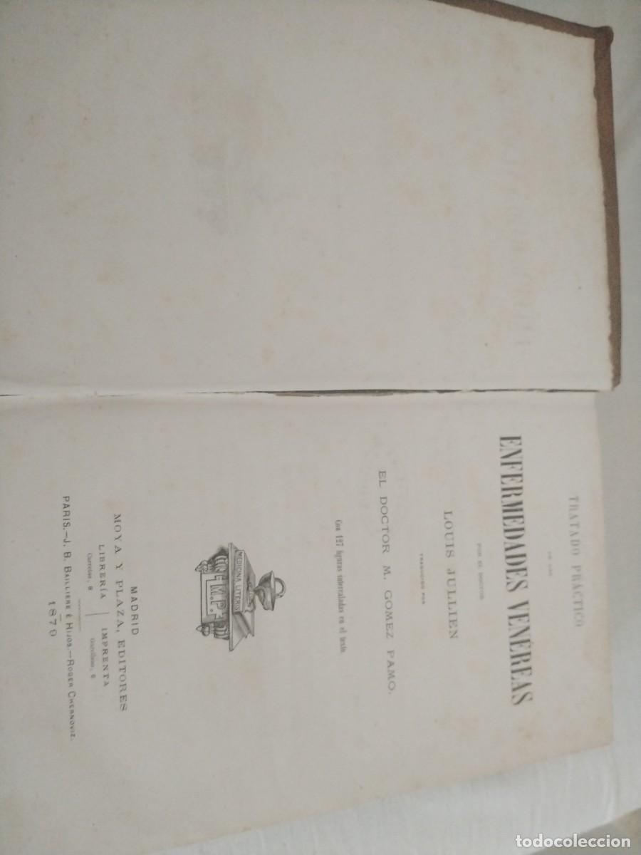 Libros: ENFERMEDADES VENEREAS A&Ntilde;O 1879 - Foto 1