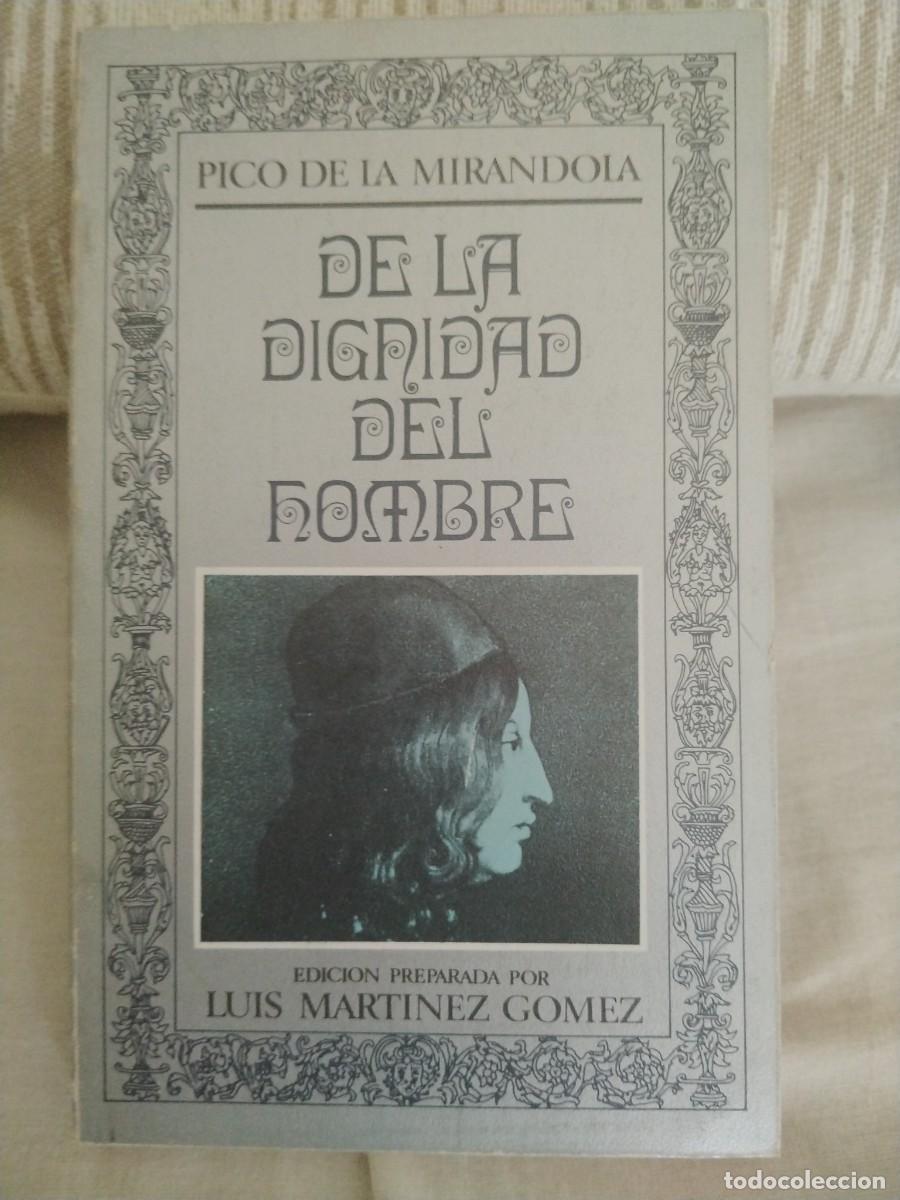 Libros: EDITORAL NACIONAL DE LA DIGNIDAD DEL HOMBRE