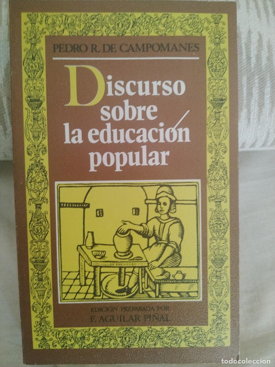 Libros: EDITORAL NACIONAL DISCURSO SOBRE EDUCACION POPULAR - Foto 1