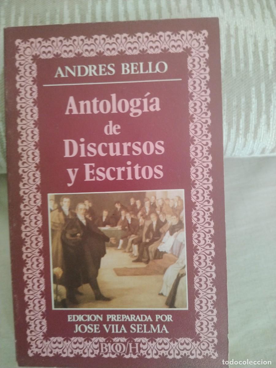 Libros: EDITORAL NACIONAL ANTOLOGIA DISCURSOS Y ESCRITOS