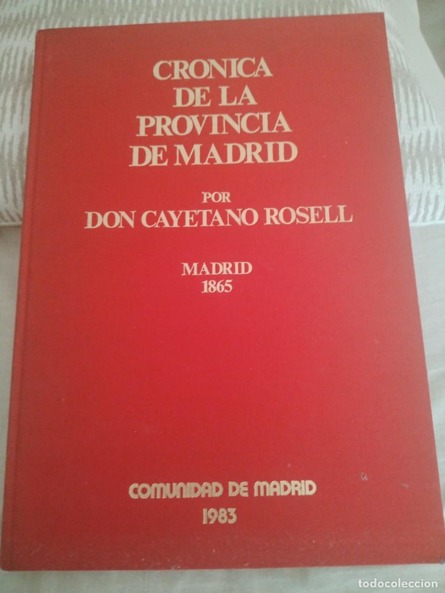 Libros: CRONICA EN LA PROVINCIA DE MADRID - Foto 1