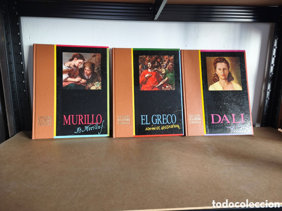 Libros: Los genios de la pintura Murillo , el greco y dali - Foto 1