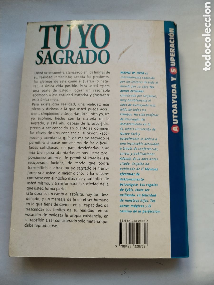 Libros: TU YO SAGRADO/WAYNE W. DYER - Foto 4