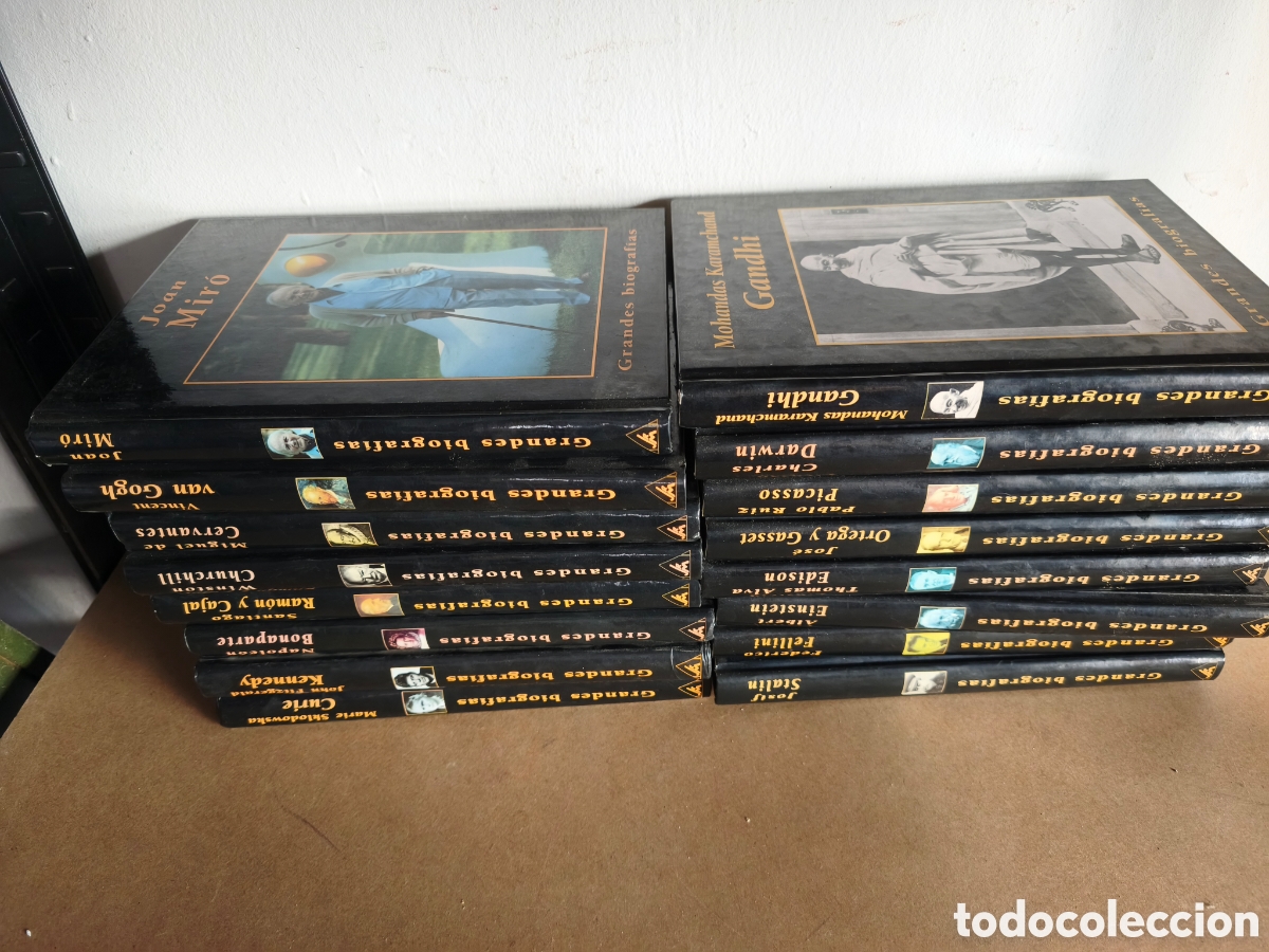 Libros: 16 tomos de las grandes biograf&iacute;as - Foto 1