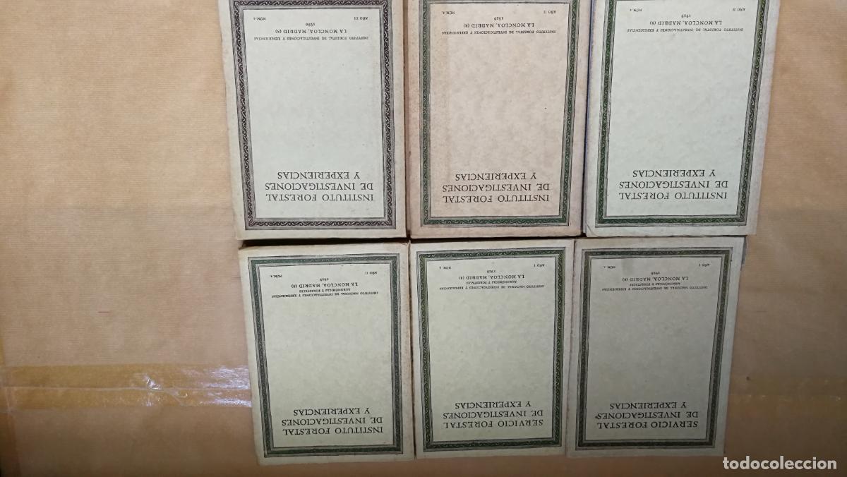 Libros: Servicio Forestal de Investigaciones y Experiencias. TRABAJOS DE LAS SECCIONES: Flora y Mapa Foresta