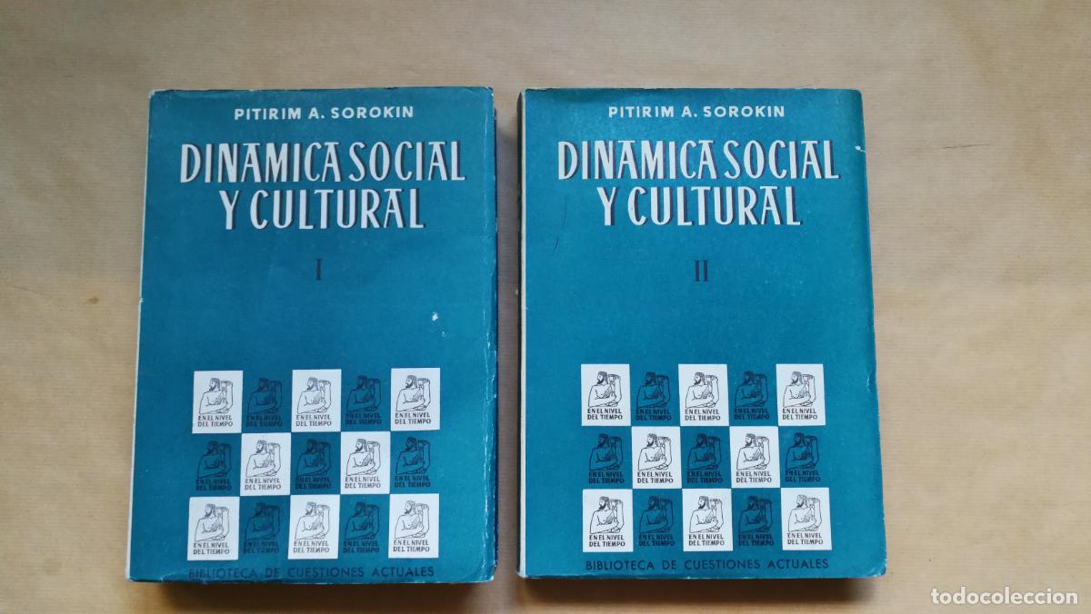 Libros: DINAMICA SOCIAL Y CULTURAL. 2 vol&uacute;menes. - &rdquo;SOROKIN, Pitirim A&rdquo;