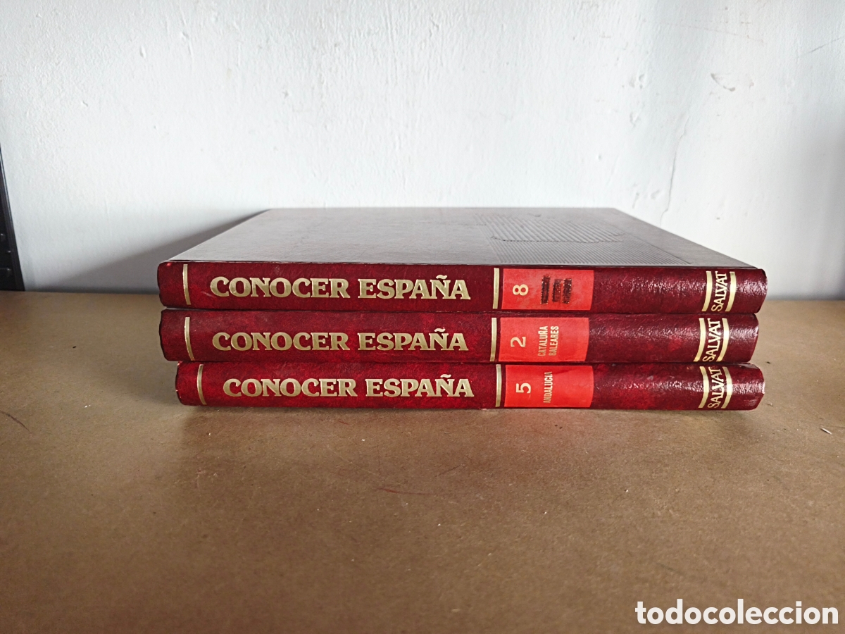 Libros: Conocer Espa&ntilde;a tres tomos salvat - Foto 1