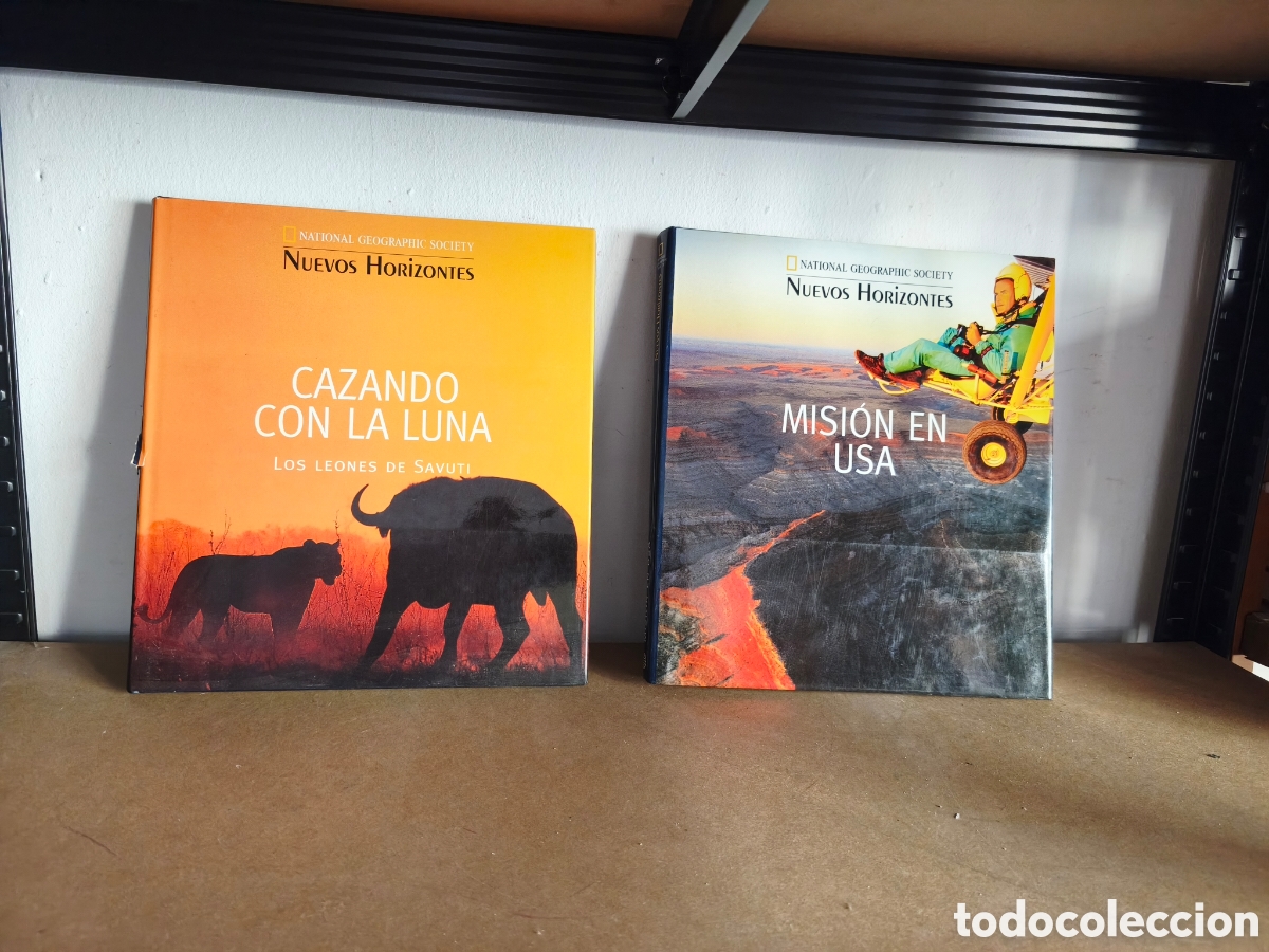 Libros: Nuevos horizontes misi&oacute;n en usa y cazando con la luna