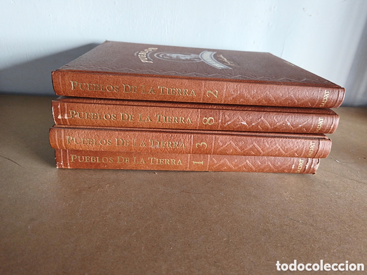 Libros: 4 tomos de los pueblos de la tierra - Foto 2
