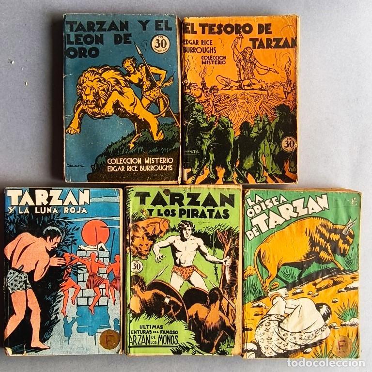 Libros: Tarz&aacute;n y el Le&oacute;n de Oro. La Odisea de Tarz&aacute;n. Tarz&aacute;n y los Piratas. Tarz&aacute;n y la Luna Roja. El Tesor
