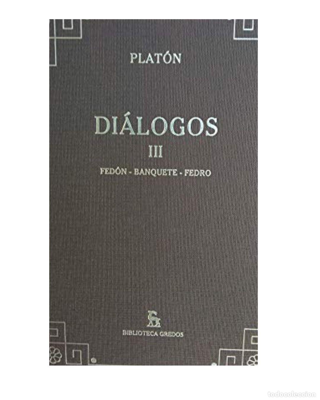 Libros: Di&aacute;logos III - Plat&oacute;n - Foto 1