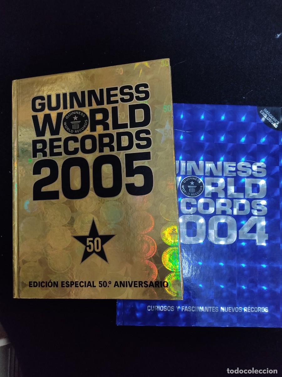 Libros: LOTE DE 2 LIBROS DE RECORDS GUINNESS - 2004 / 2005 ED ESPECIAL - Foto 1