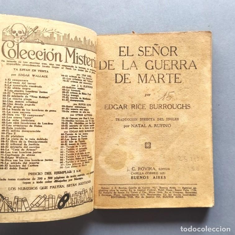 Libros: El Se&ntilde;or de la Guerra de Marte. - Burroughs, Edgar Rice. - Foto 2