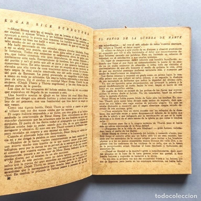 Libros: El Se&ntilde;or de la Guerra de Marte. - Burroughs, Edgar Rice. - Foto 3
