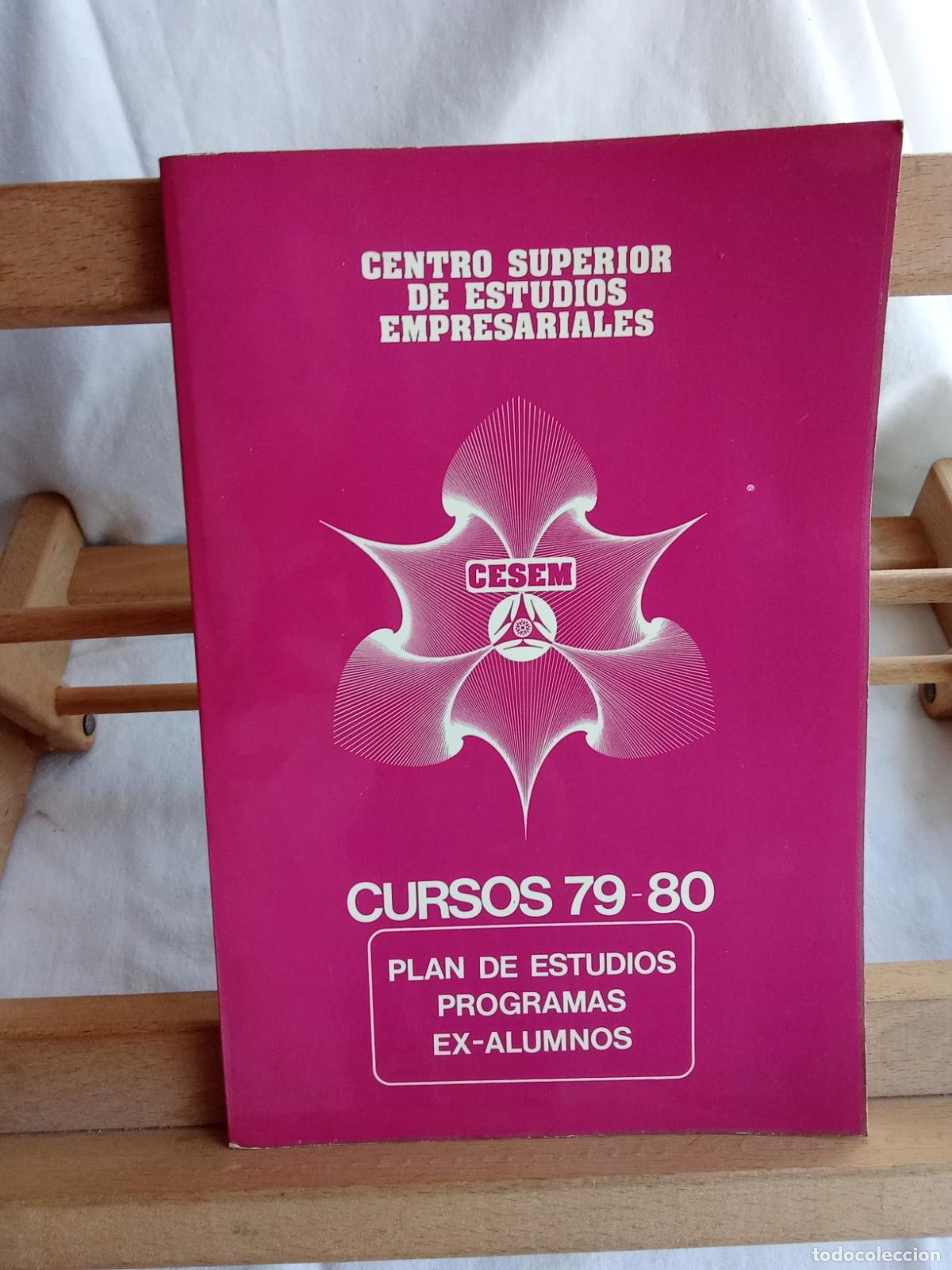 Libros: Centro superior de estudios empresariales. Cursos 79-80 L.10257-1450