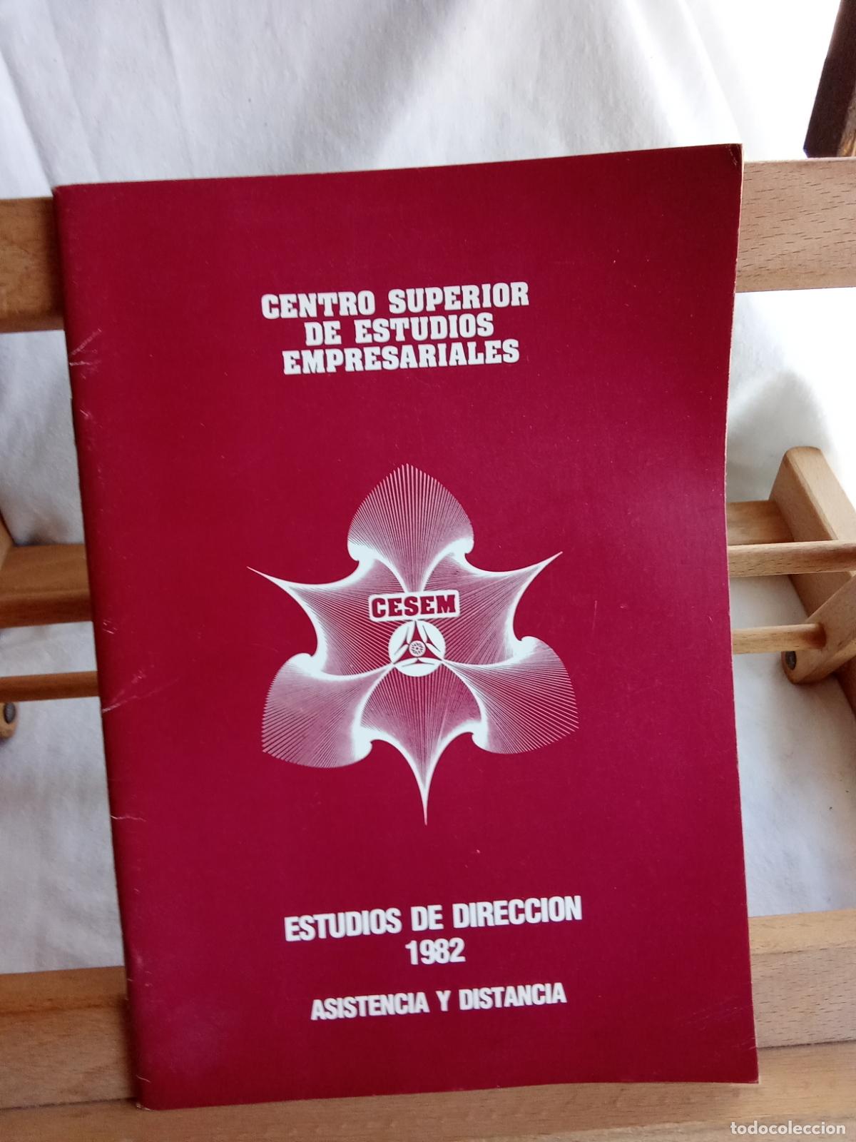 Libros: Centro superior de estudios empresariales. 1982 L.10257-1451