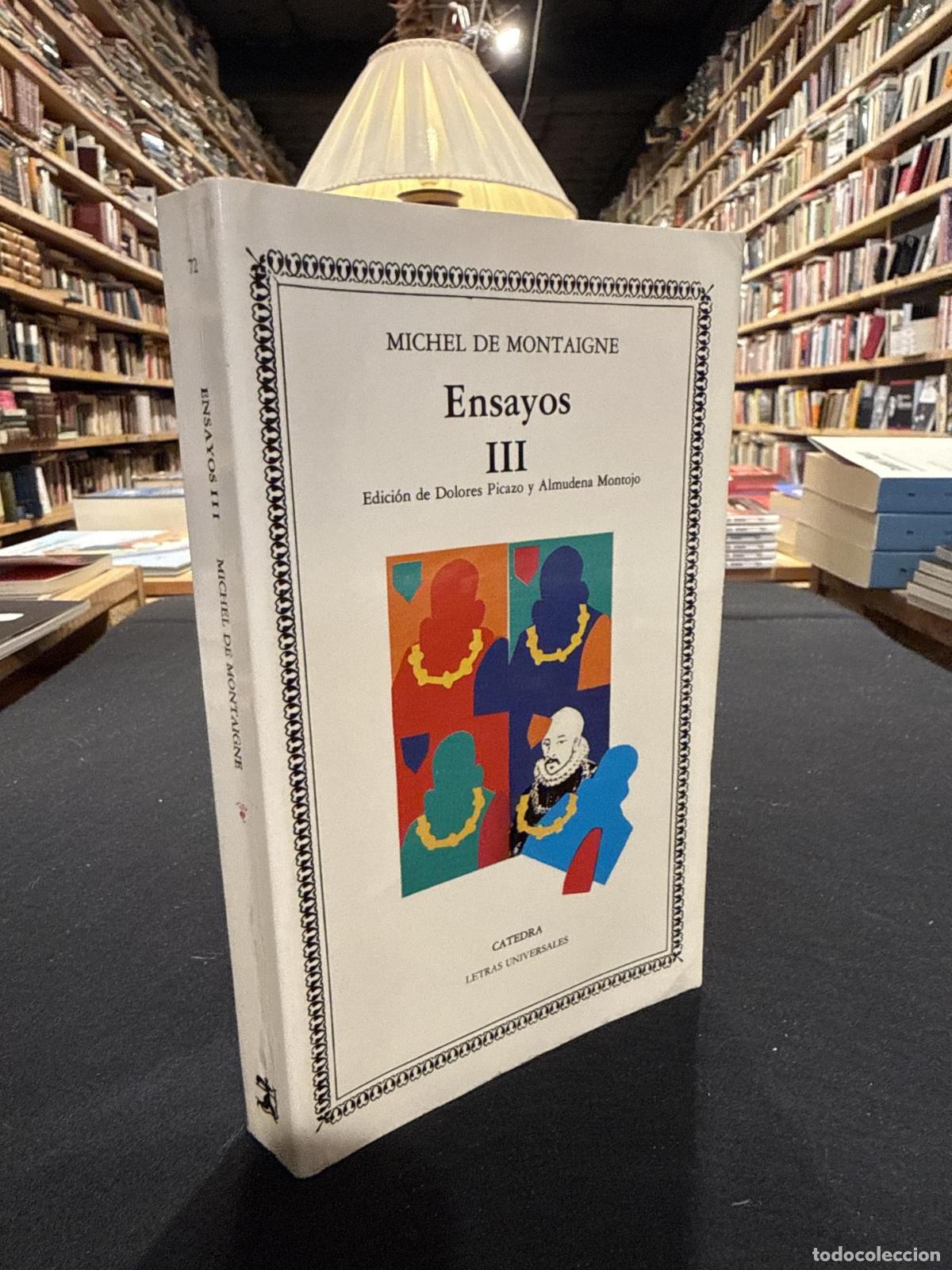 Libros: Ensayos, III - Michel de Montaigne - Foto 1