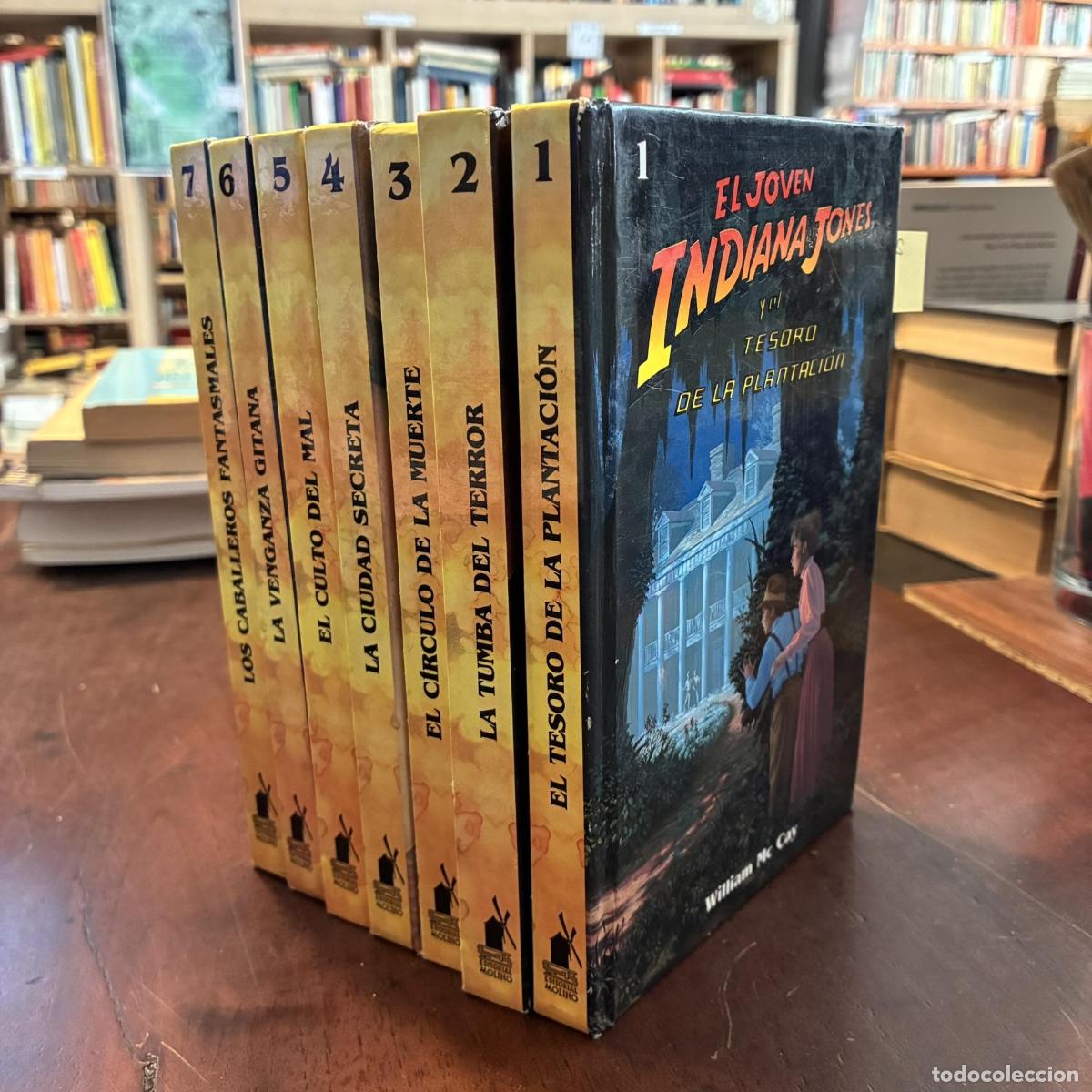 books: El joven Indiana Jones. 7 vols - VV.AA.