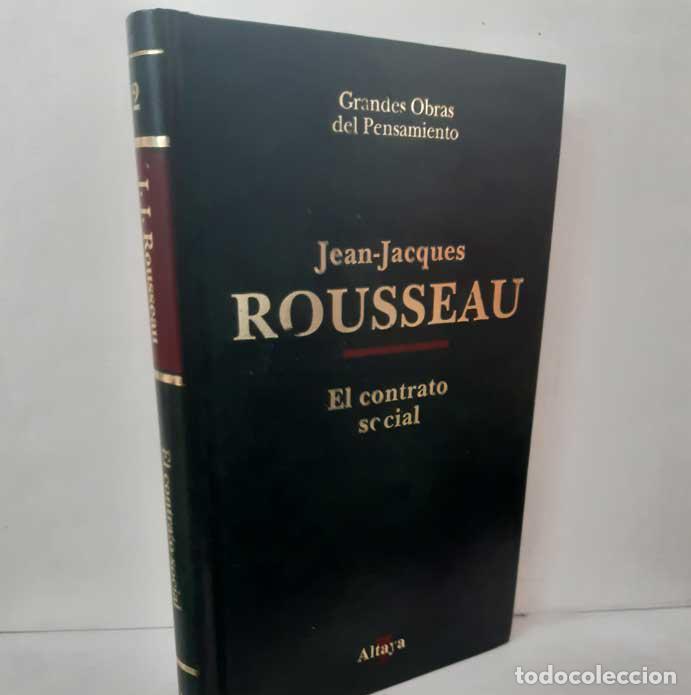 Libri di seconda mano: EL CONTRATO SOCIAL - ROUSSEAU, JEAN-JACQUES