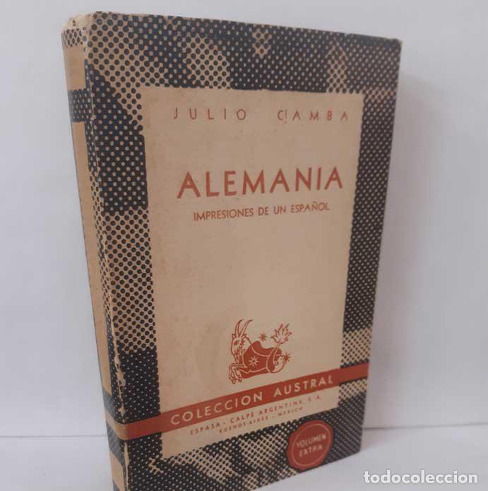 Libri di seconda mano: ALEMANIA. IMPRESIONES DE UN ESPA&Ntilde;OL - CAMBA, JULIO